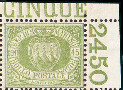 Numeri di tavola